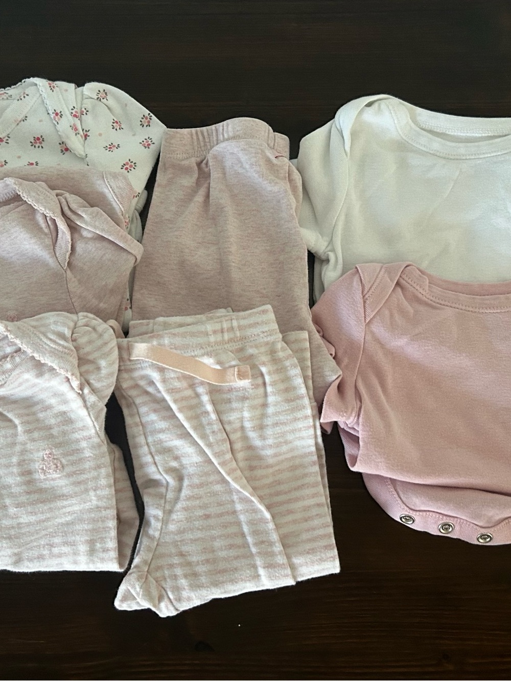 Baby Gap Pink and White Set - Soft Cotton
